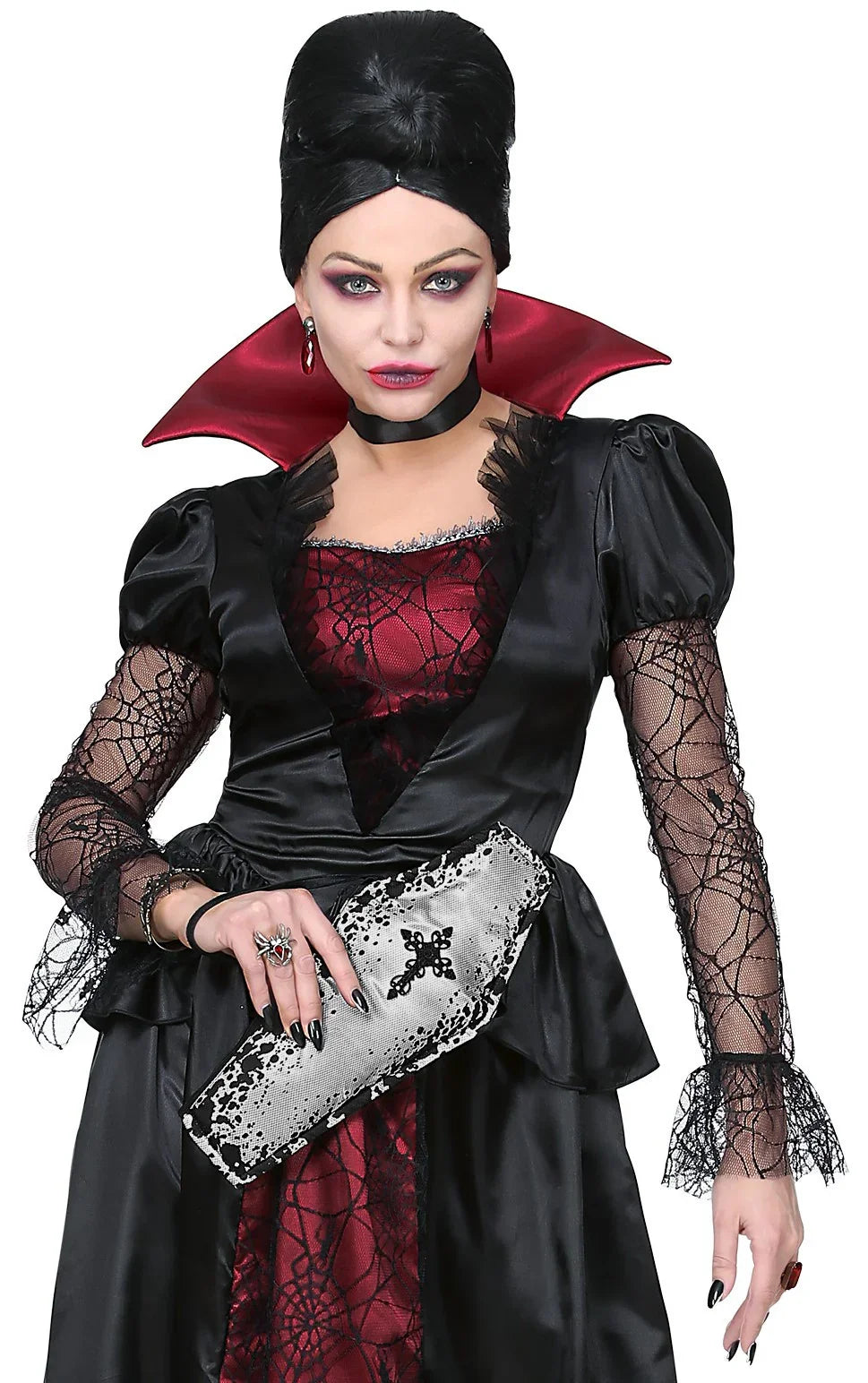 Bolso Ataúd de Vampiresa Complementos Halloween Widmann