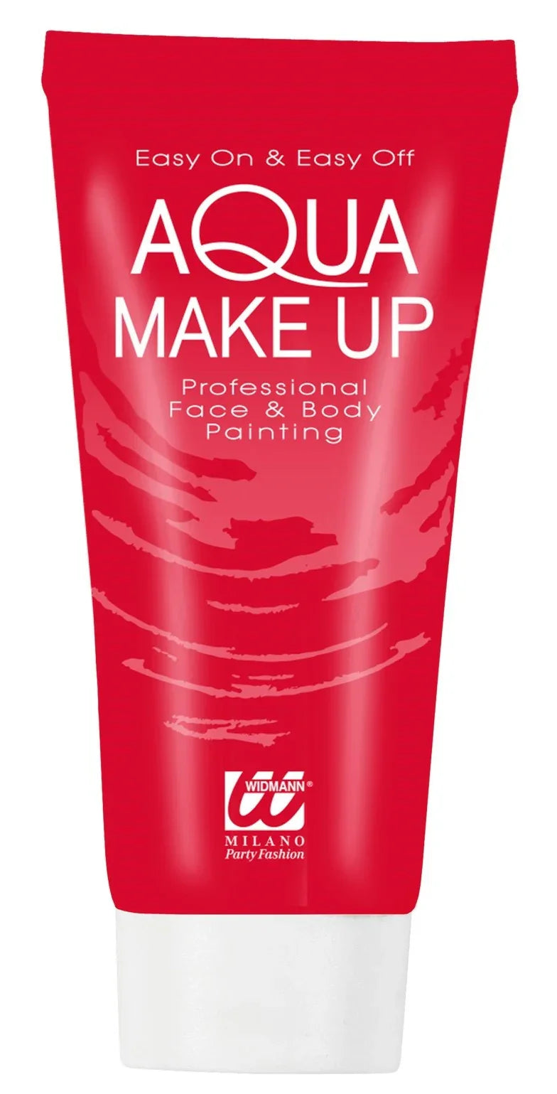 Maquillaje al Agua Rojo en Tubo Maquillaje al Agua Widmann