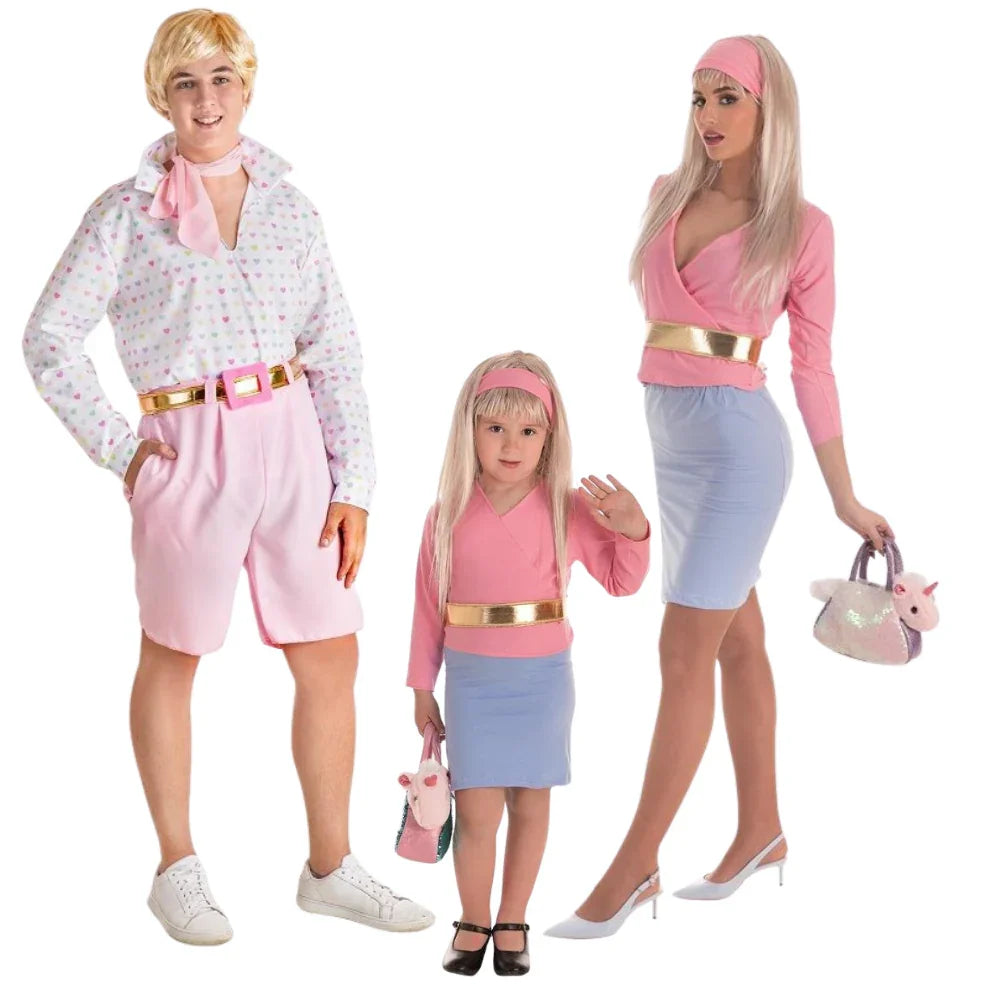 Disfraces para Grupo de Ken y Barbie Barbie Disfraces Simon