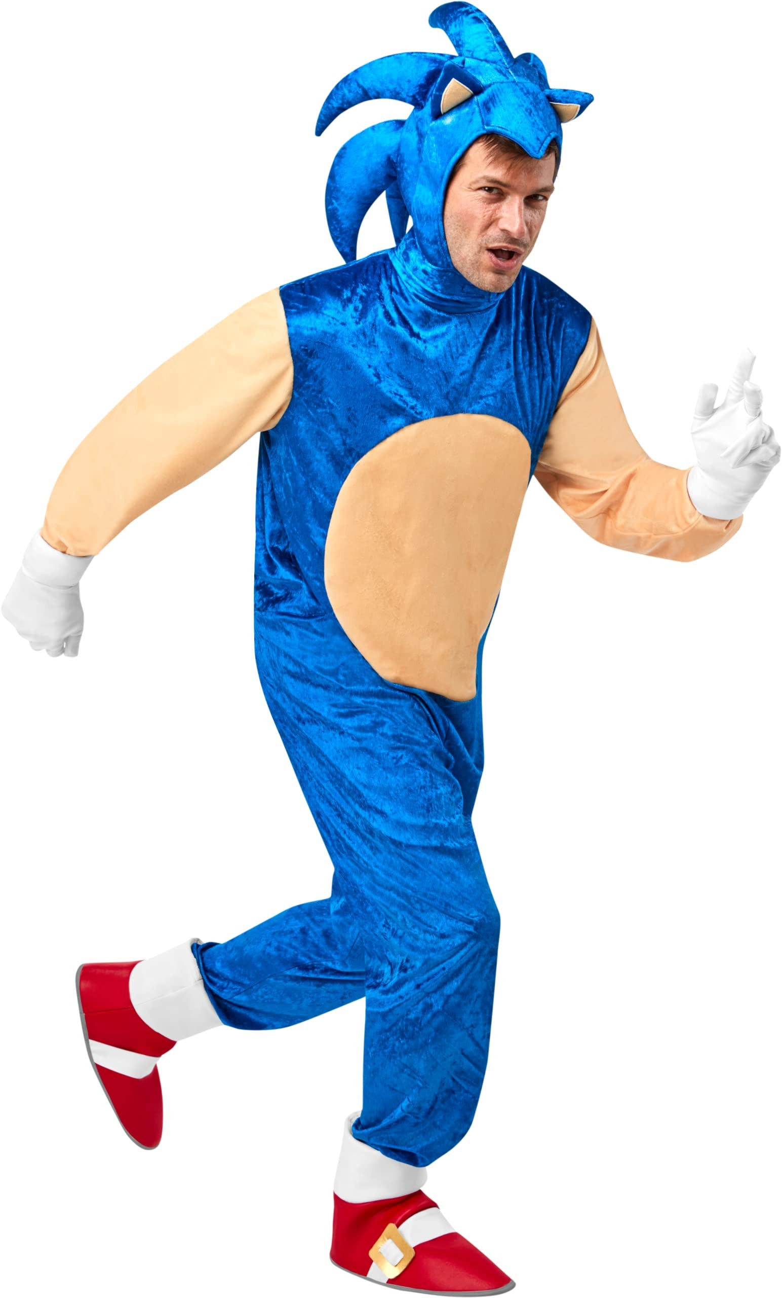 Disfraz de Sonic Deluxe para Hombre Sonic Rubies