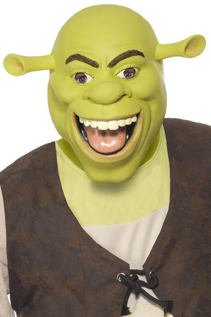 Máscara de Shrek de Látex Shrek Smiffys