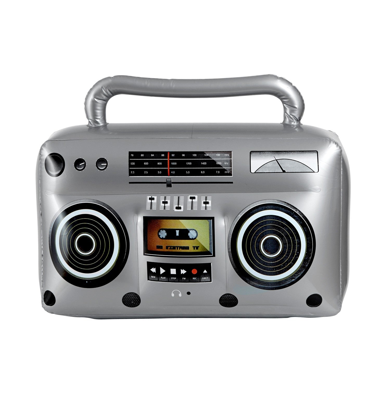 Radio Cassette Hinchable Complementos Años 60, 70, 80 Widmann