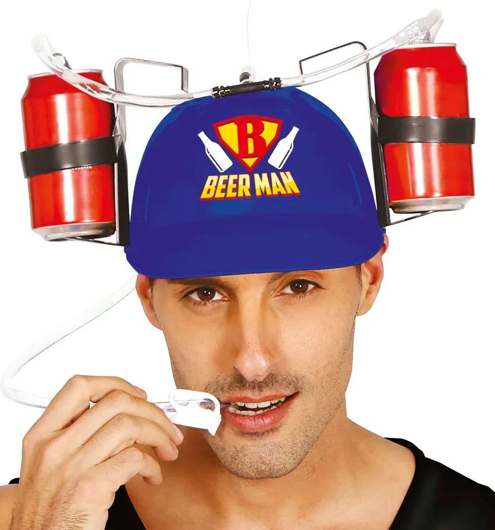 Casco para Beber Cerveza de Beerman Cerveza Guirca
