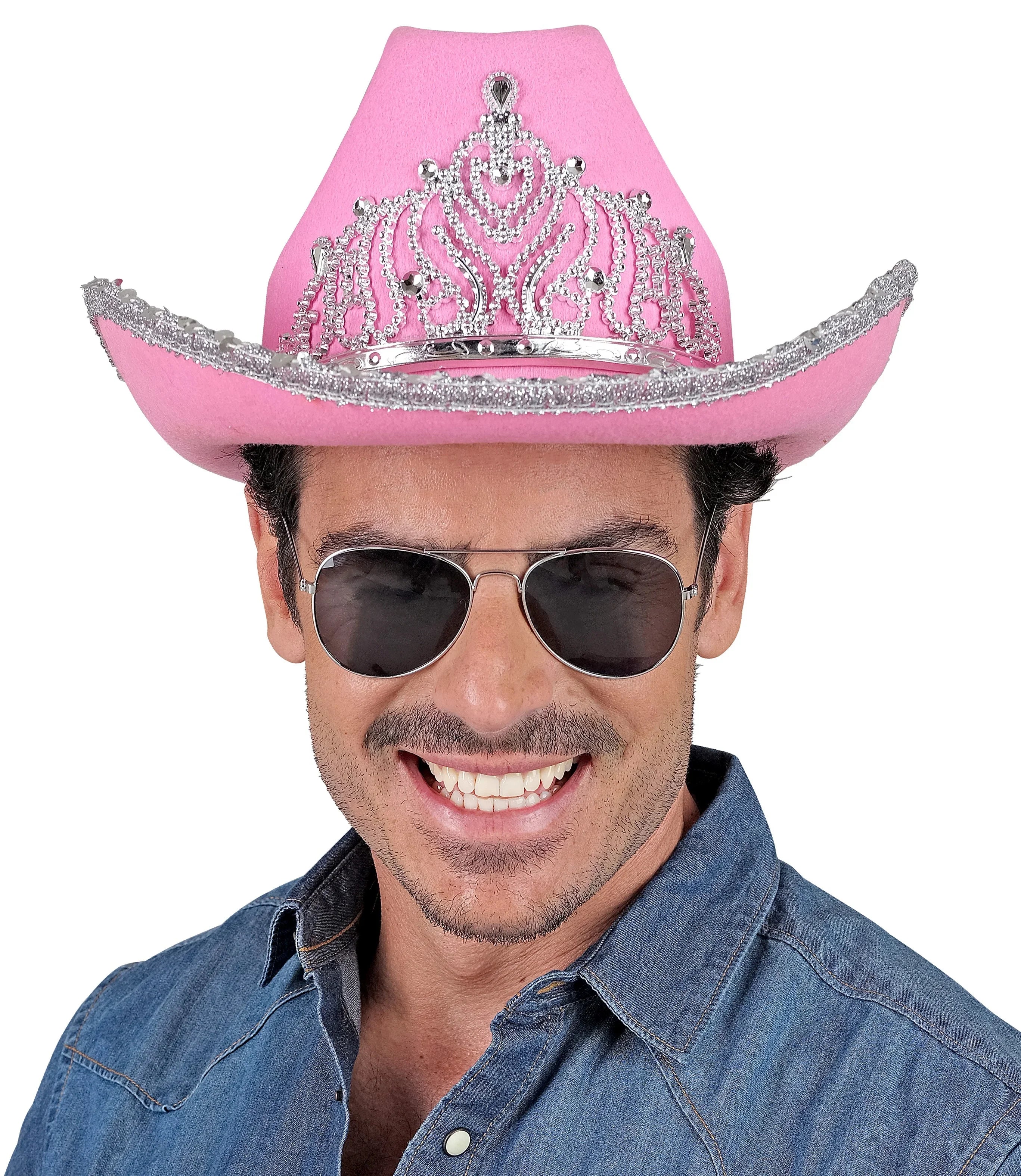 Sombrero cowboy con estrella & con lentejuelas | Moda de Mujer Sombrero cowboy con estrella & con lentejuelas | Moda de Mujer