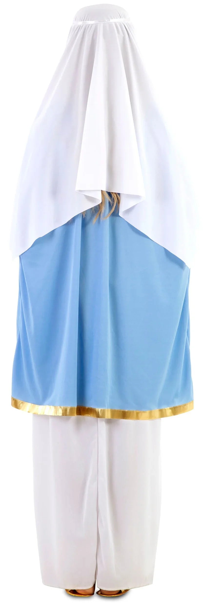 Disfraz de Virgen María con Capa para Mujer Virgen María EuroCarnavales