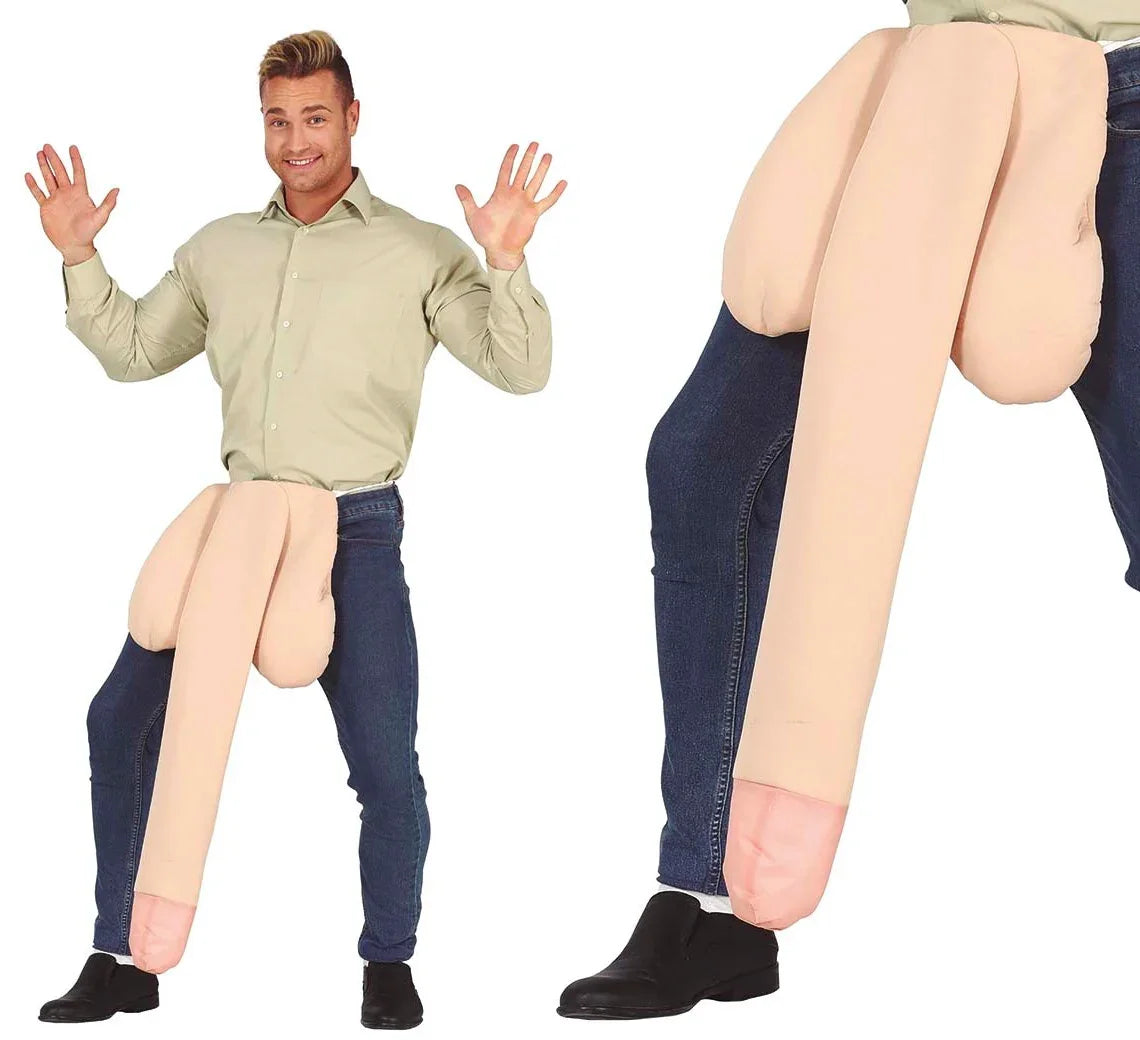 Pene Gigante con Testículos Complementos para Despedidas Guirca