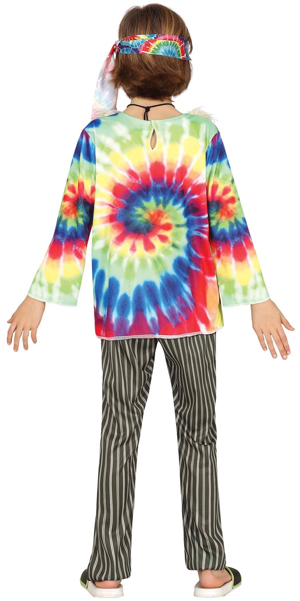 Disfraz de Hippie Psicodélico para Niño Hippies Infantiles Guirca