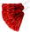 Set de Pompones Metalizados en Colores Pompones Widmann Rojo