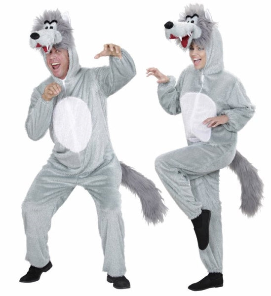 Disfraz de Lobo Unisex para Adulto Adultos Widmann