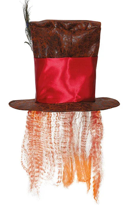 Chistera de Sombrerero Loco Marrón Sombrerero Loco Guirca