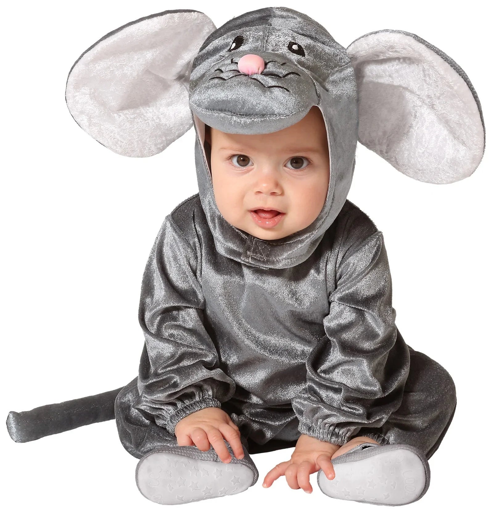 Disfraz de Ratoncito Gris para Bebé Ratón y Ratita Atosa