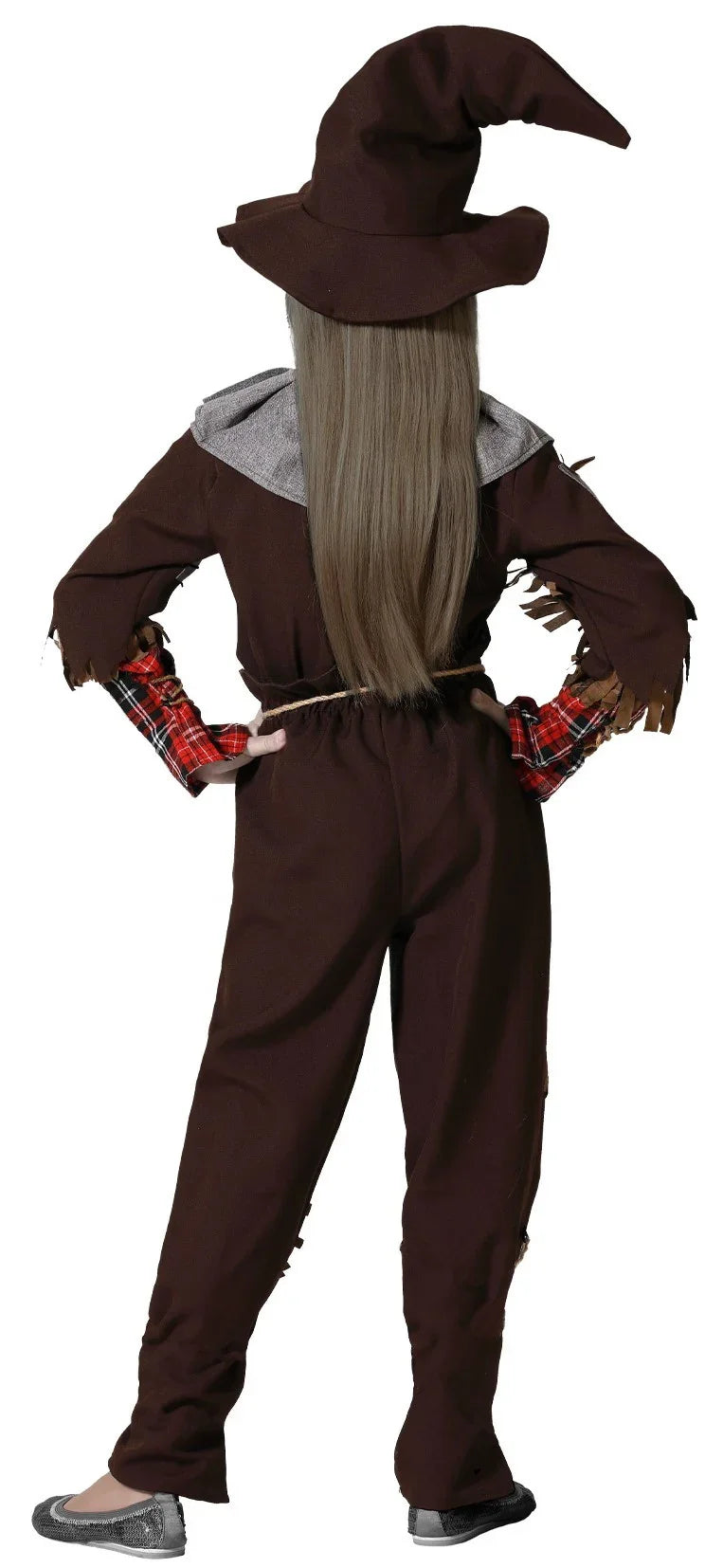Disfraz de Espantapájaros Siniestro para Niña Espantapájaros Atosa