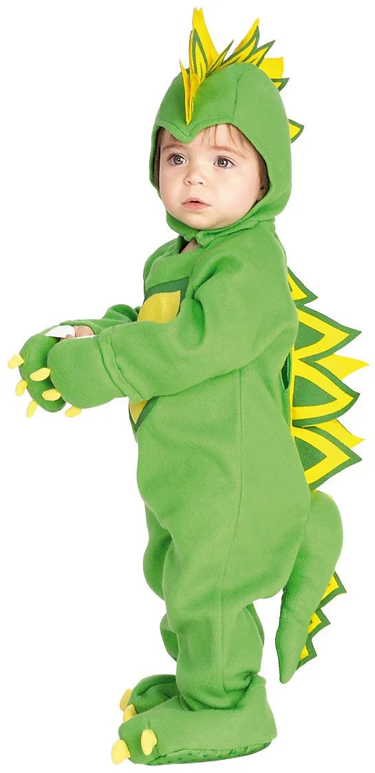 Disfraz de Dinosaurio Verde para Bebé Dragón y Dinosaurio Rubies