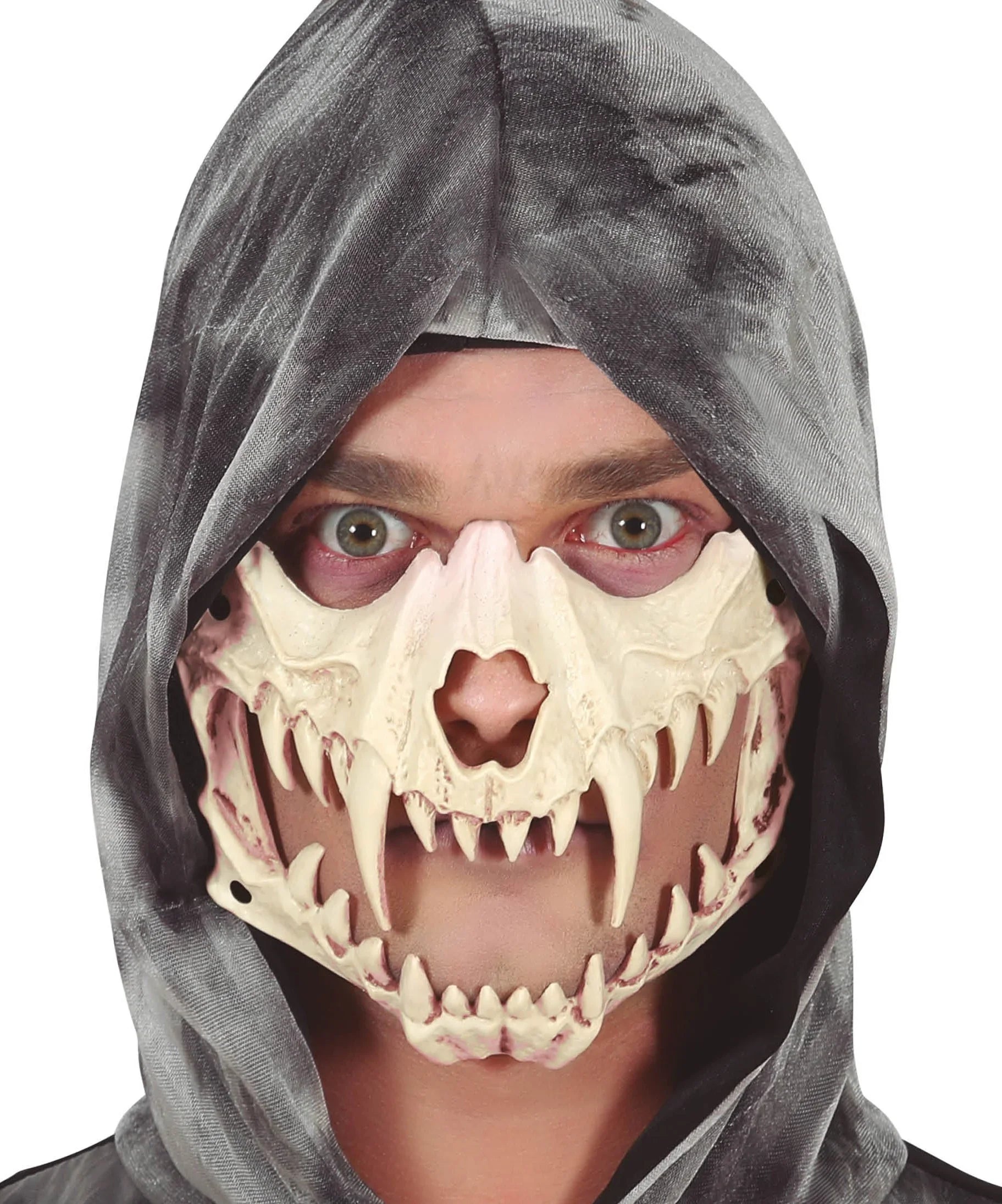 Máscara de Mandíbula Animal con Colmillos Máscaras Halloween Guirca