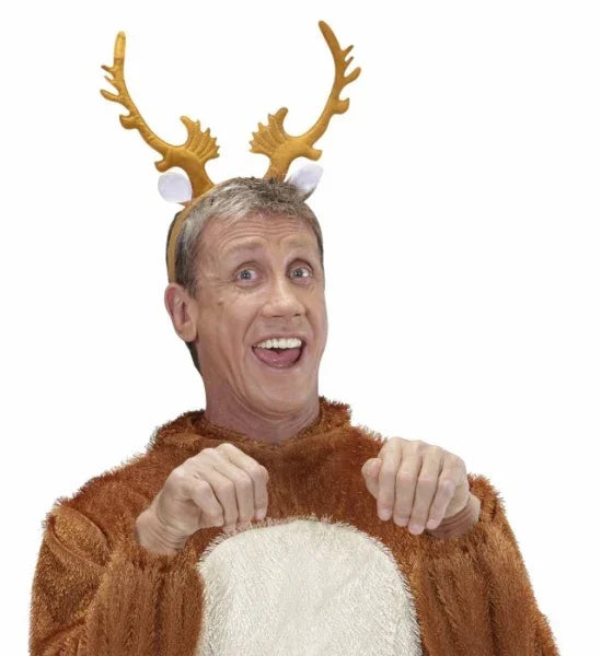 Diadema Cuernos de Reno Navidad Widmann