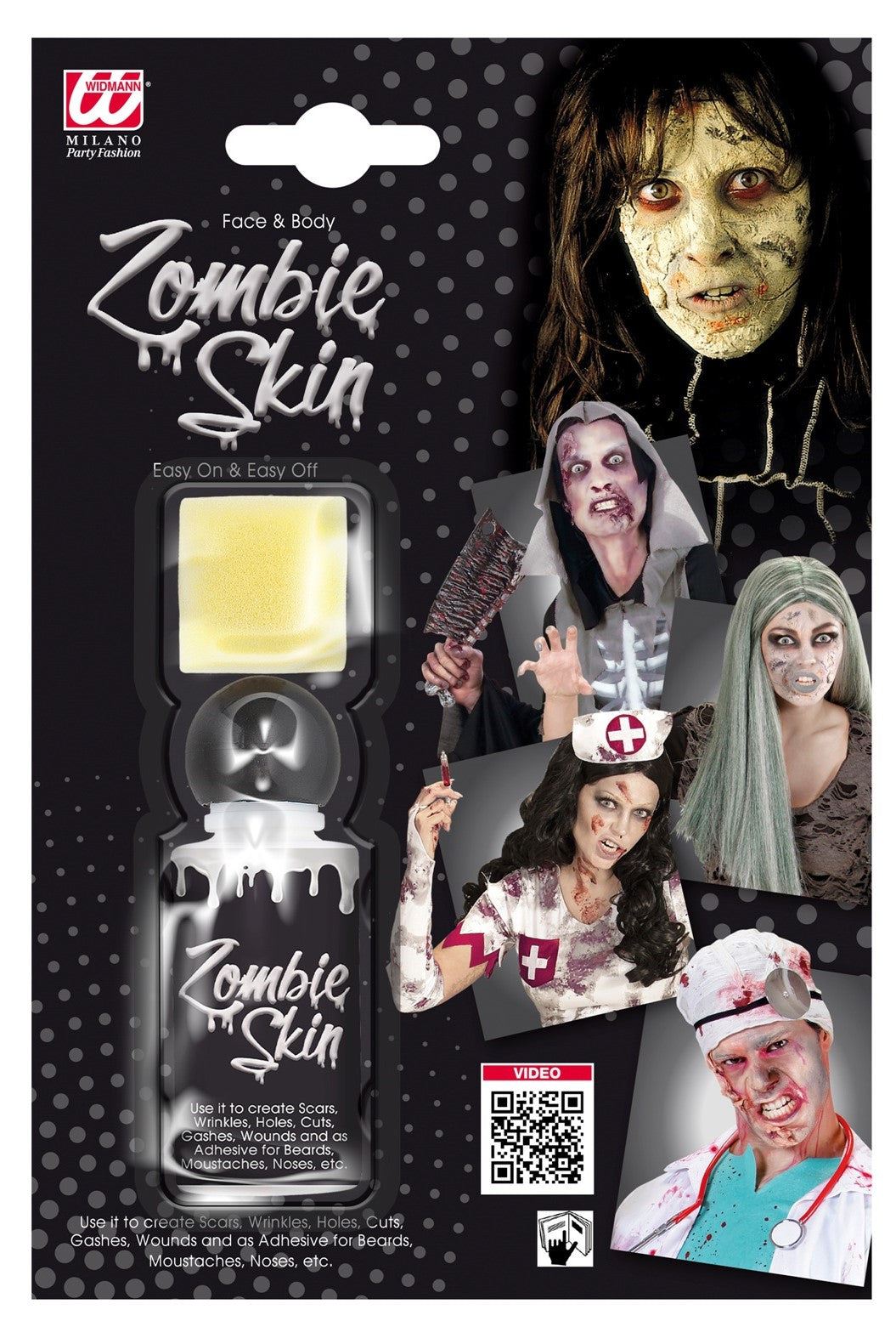 Maquillaje Heridas - Zombie Skin - Maquillaje Halloween Widmann