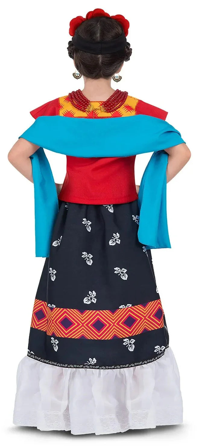 Disfraz de Frida Kahlo para Niña Frida Kahlo Viving