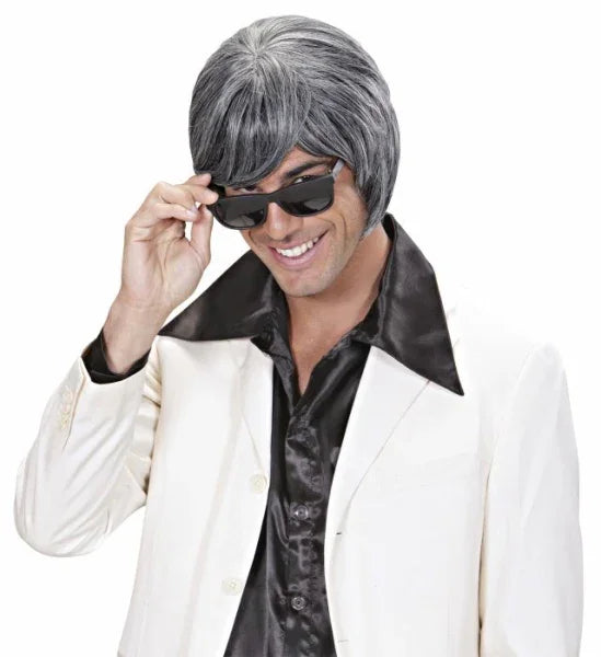 Peluca Canosa para Hombre Media Melena Pelucas Widmann