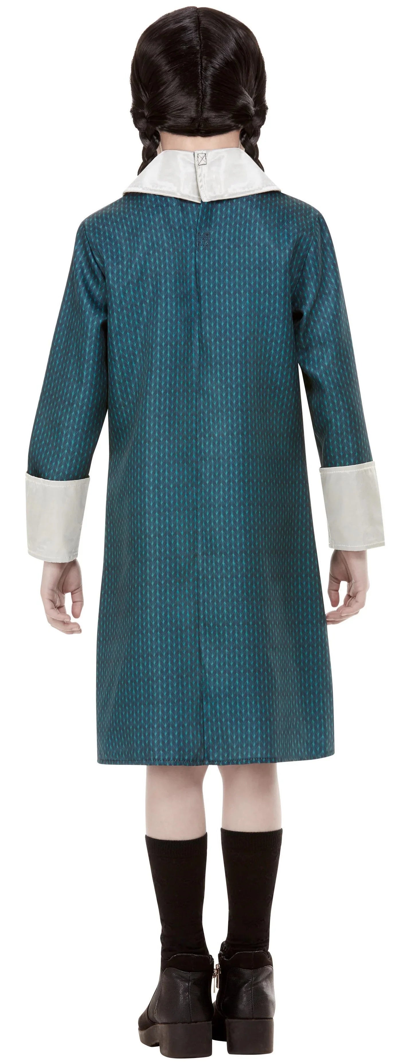 Disfraz de Miércoles Familia Addams para Niña Miércoles Addams Smiffys