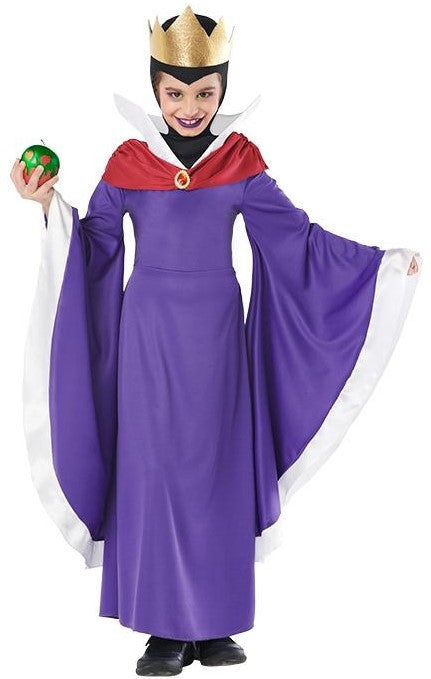 Disfraz de Reina Grimhilde de Blancanieves para Niña Blancanieves Kimokawaii
