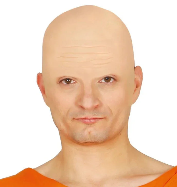 Calva de Látex para Adulto Prótesis y Heridas Guirca