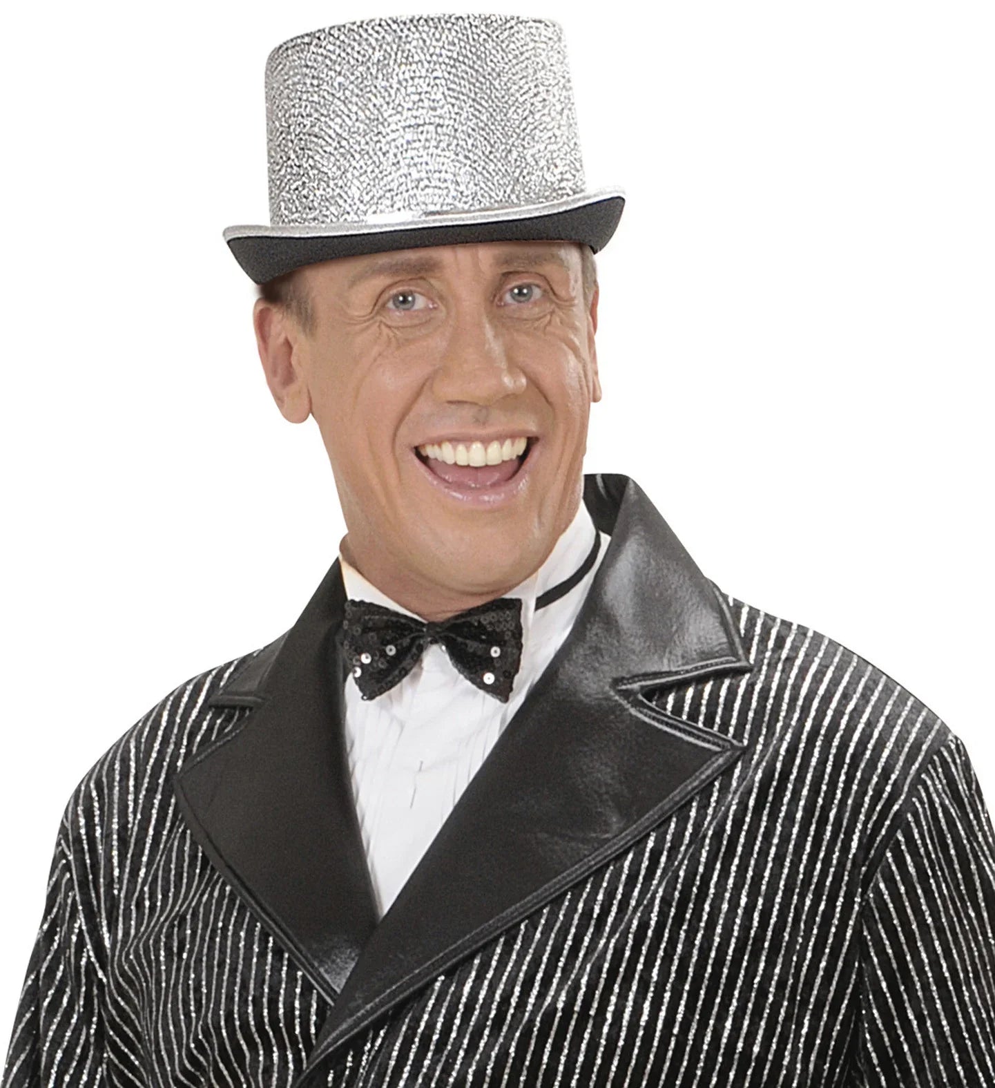 Chistera en lame Plateado Sombreros y Gorros Widmann