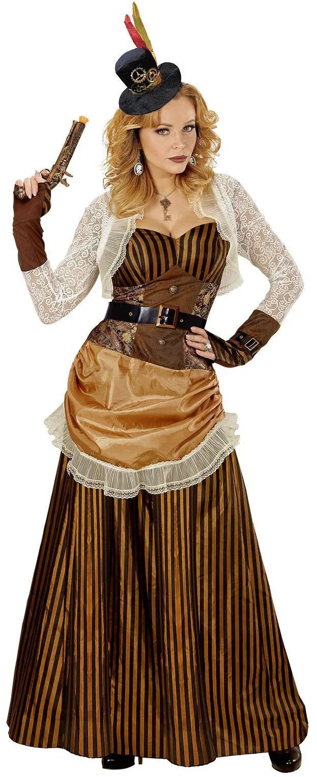 Disfraz de Dama Steampunk para Mujer Steampunk Widmann