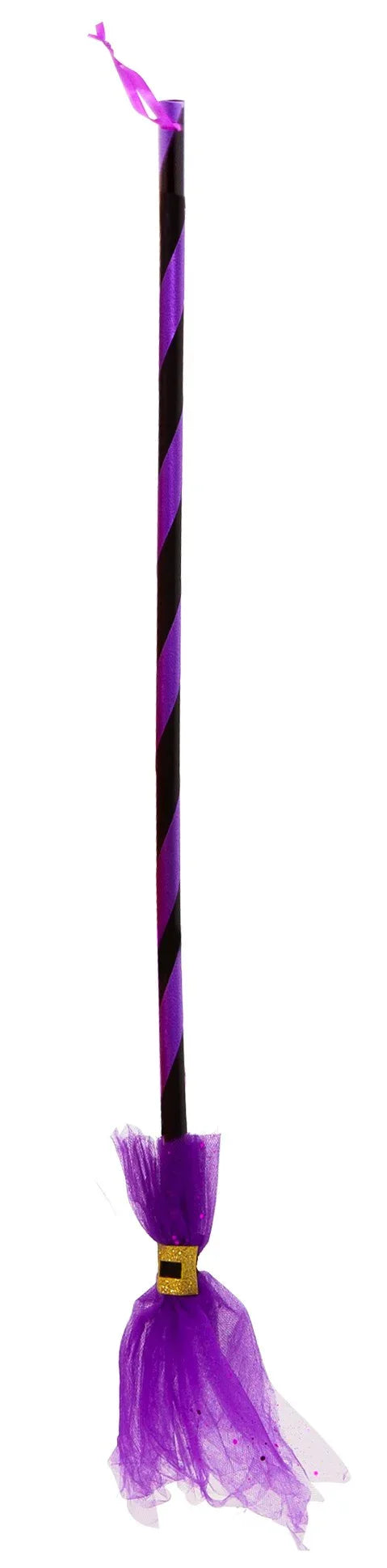 Escoba de Bruja Morada Accesorios Halloween Rubies