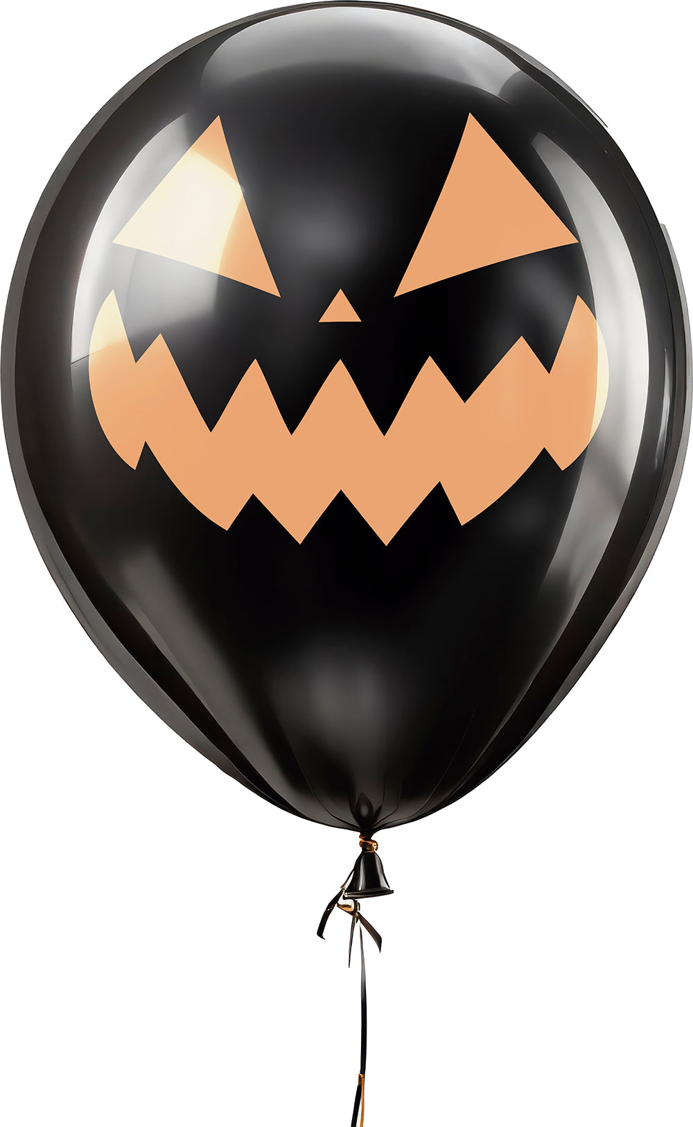 Pack de 10 Globos de Calabaza Negra para Decoración Globos de Halloween Guirca
