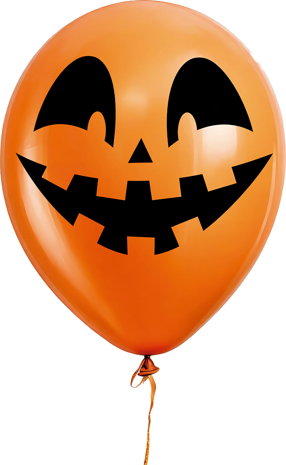 Pack de 10 Globos de Calabaza Naranja para Decoración Globos de Halloween Guirca