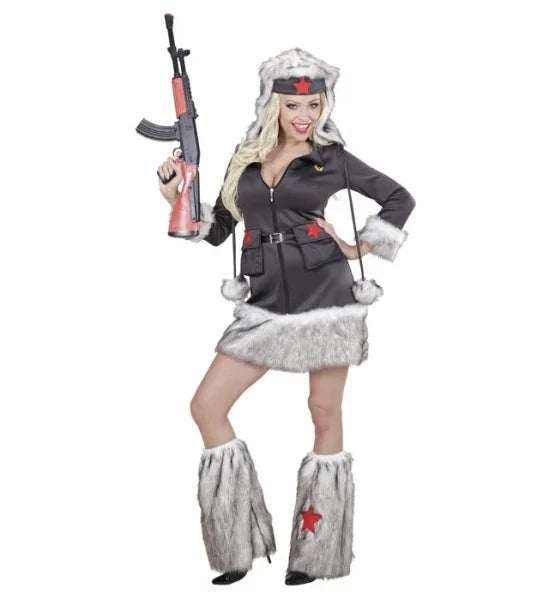 Disfraz de Mujer Soldado Rusa Militares y Soldados Widmann