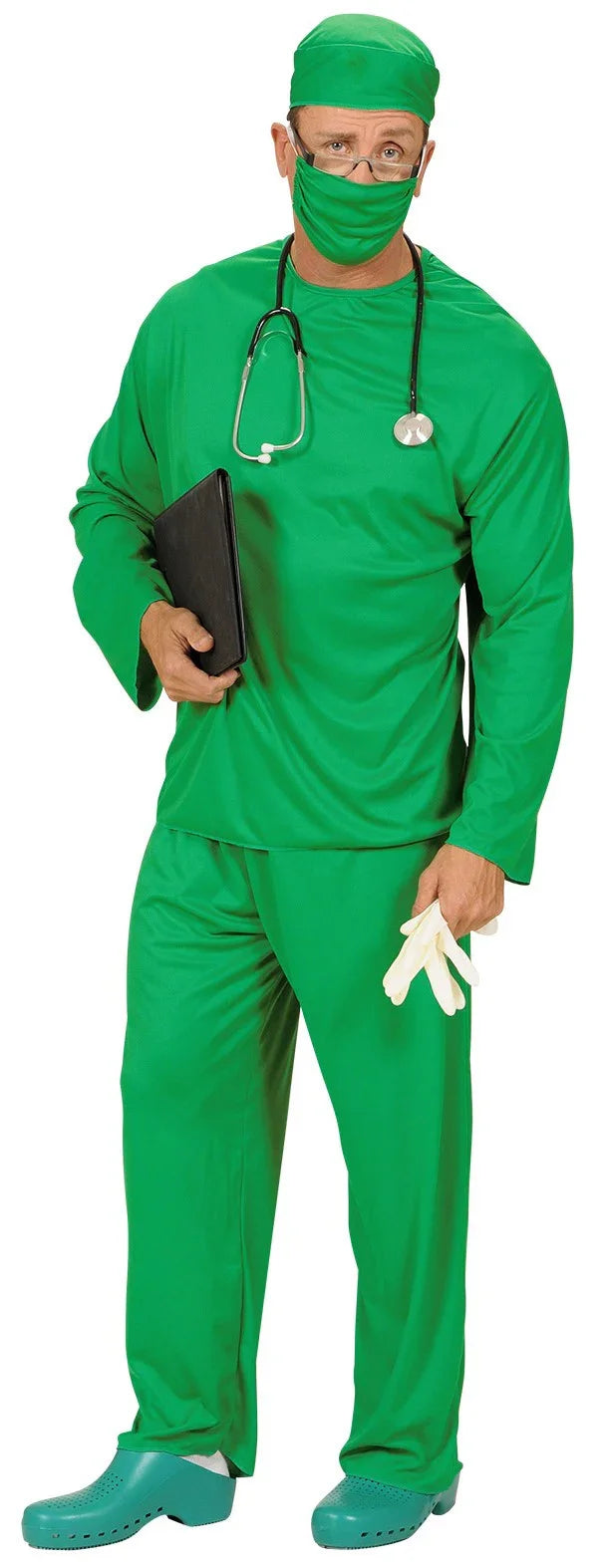 Disfraz de Cirujano Verde para Adulto Disfraces Baratos Widmann