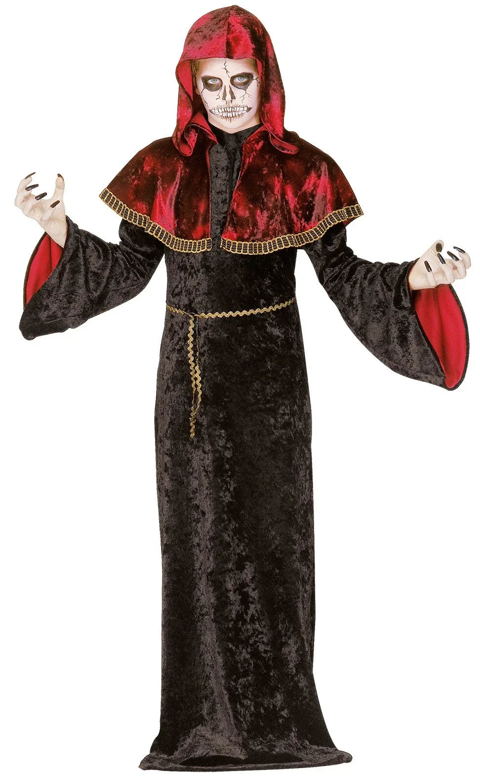 Disfraz de Hechicero Oscuro para Niño Halloween Infantiles Widmann