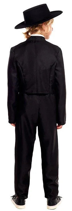 Disfraz de Cordobés Negro para Niño Cordobeses Partilandia