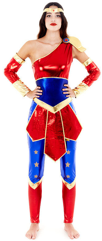 Disfraz de Wonder Lady para Adulto Wonder Woman Partilandia