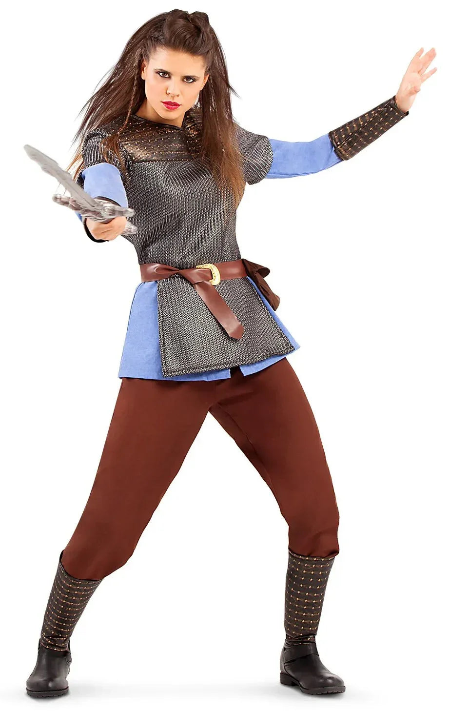 Disfraz de Escudera Vikinga Lagertha para Mujer Vikingos Viving