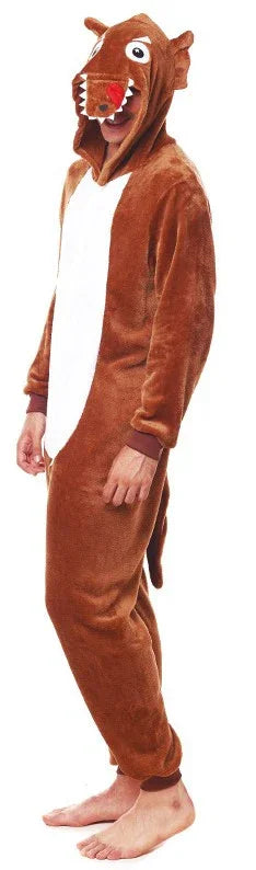 Disfraz de Lobo Marrón para Hombre Lobo Partilandia