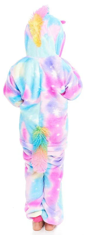 Disfraz de Unicornio Pijama de Peluche Infantil Unicornio Partilandia