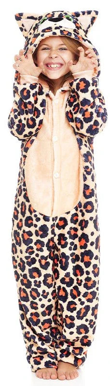 Disfraz de Leopardo con Capucha Infantil Leopardo Partilandia