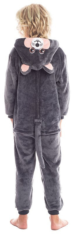 Disfraz de Ratón Gris de Peluche Infantil Ratón y Ratita Partilandia