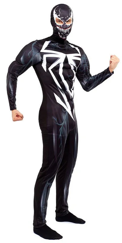 Disfraz de Venom Musculoso para Hombre Venom Partilandia