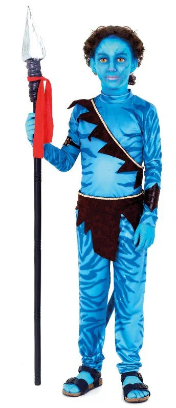 Disfraz de Guerrero Na'vi Avatar para Niño Avatar Partilandia