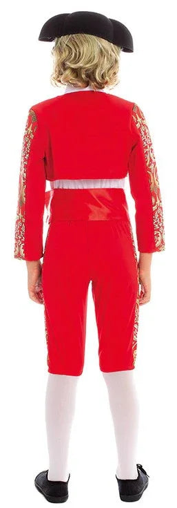 Disfraz de Torero Rojo Infantil Toreros Partilandia