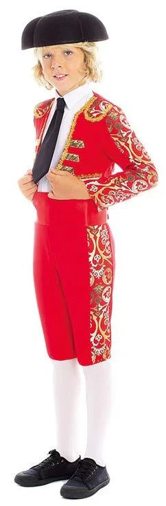 Disfraz de Torero Rojo Infantil Toreros Partilandia