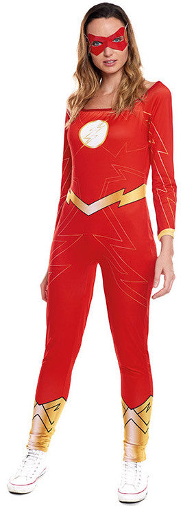 Disfraz de Super Flash para Mujer Flash Partilandia