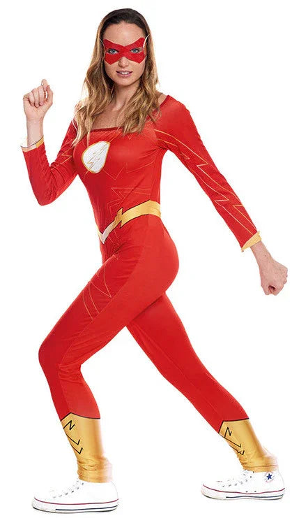 Disfraz de Super Flash para Mujer Flash Partilandia