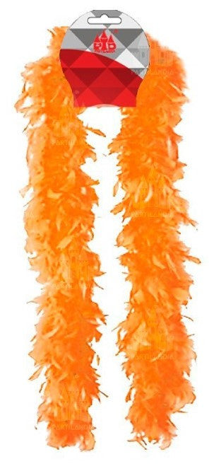 Boa Naranja de Plumas Boas de Plumas Partilandia