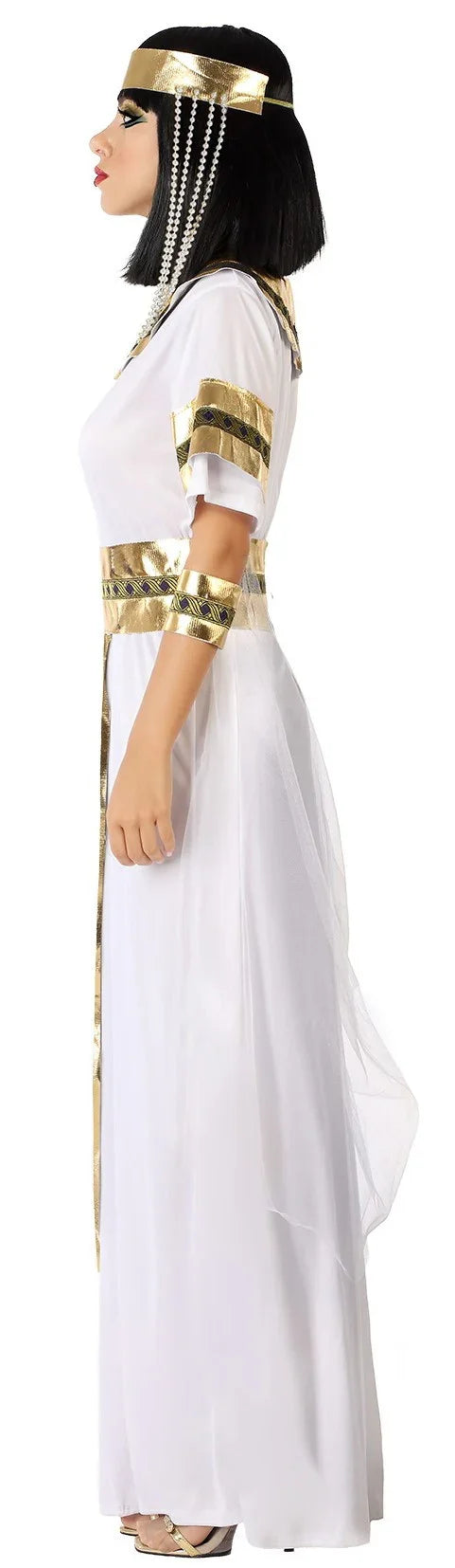 Disfraz de Reina Egipcia del Nilo para Mujer Egipcios Atosa
