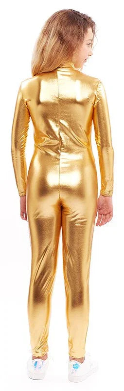 Malla Dorada Metalizada Infantil Mallas y Maillots Partilandia