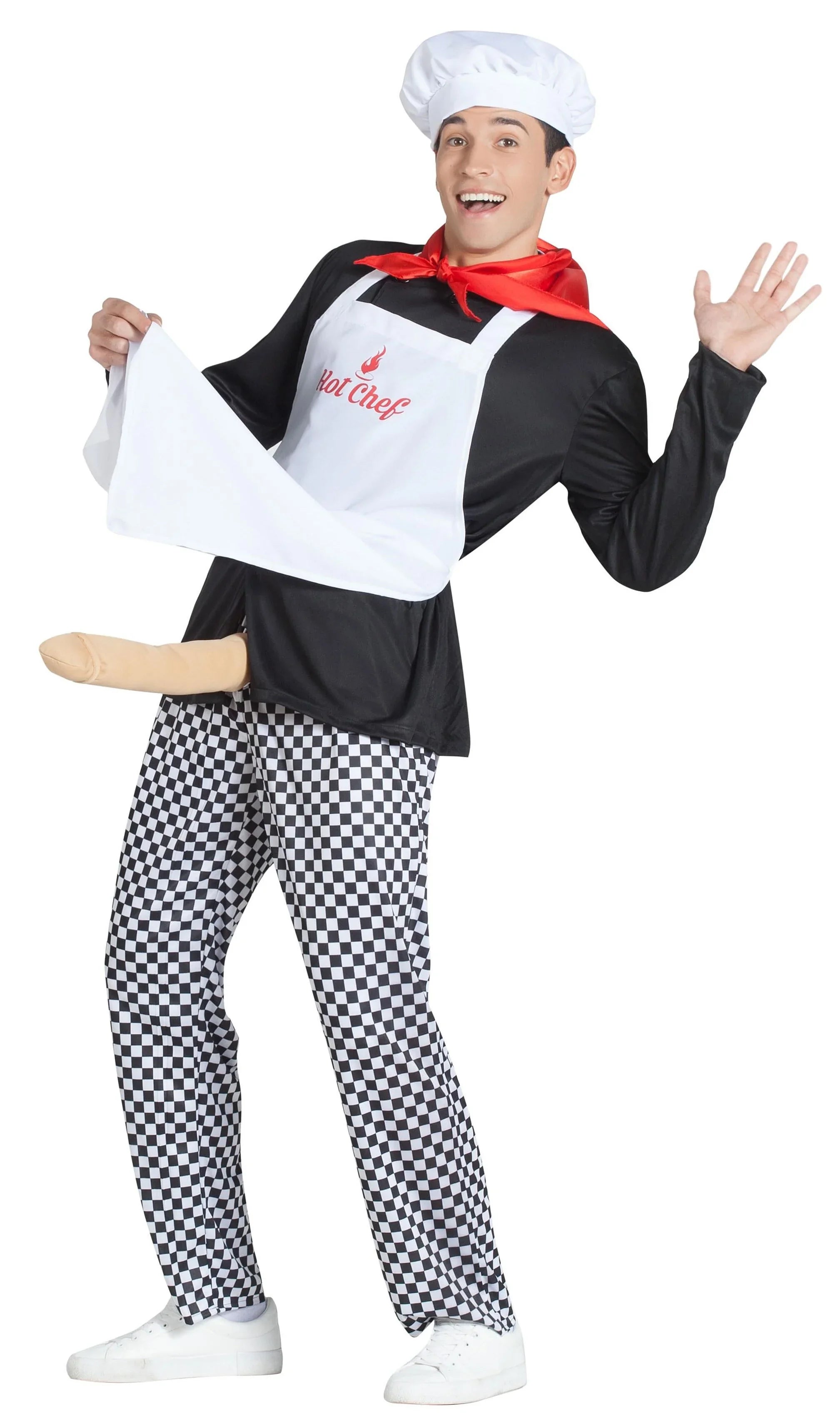 Disfraz de Cocinero con Pene Sorpresa para Hombre Cocineros Kimokawaii